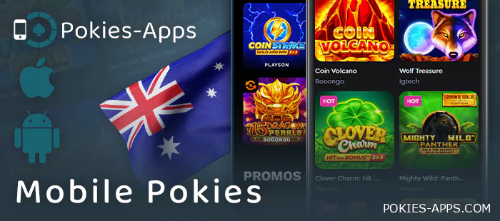 Online casino mobile apps for Australians - android and ios